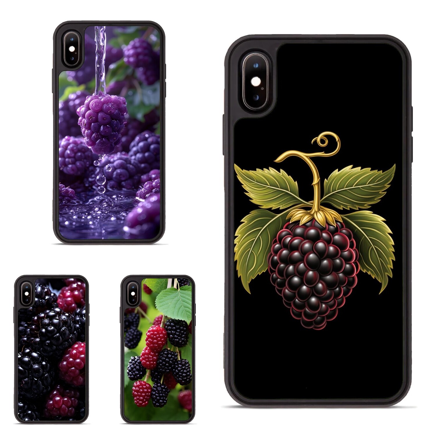For iPhone XS XR 6 7 8 Plus SE 2nd 3rd Anti scratch Cover super Dark Mulberry