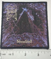Dimmu Borgir Storm Blast Black Border Woven Patch