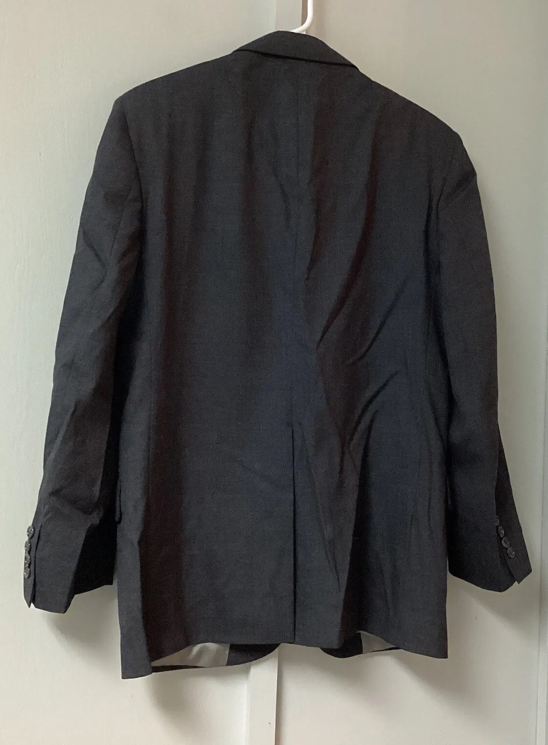 Tailors Fila Deansgate Grigio Uomo Taglia 18” Spalla Foderato Lana Busto 23”