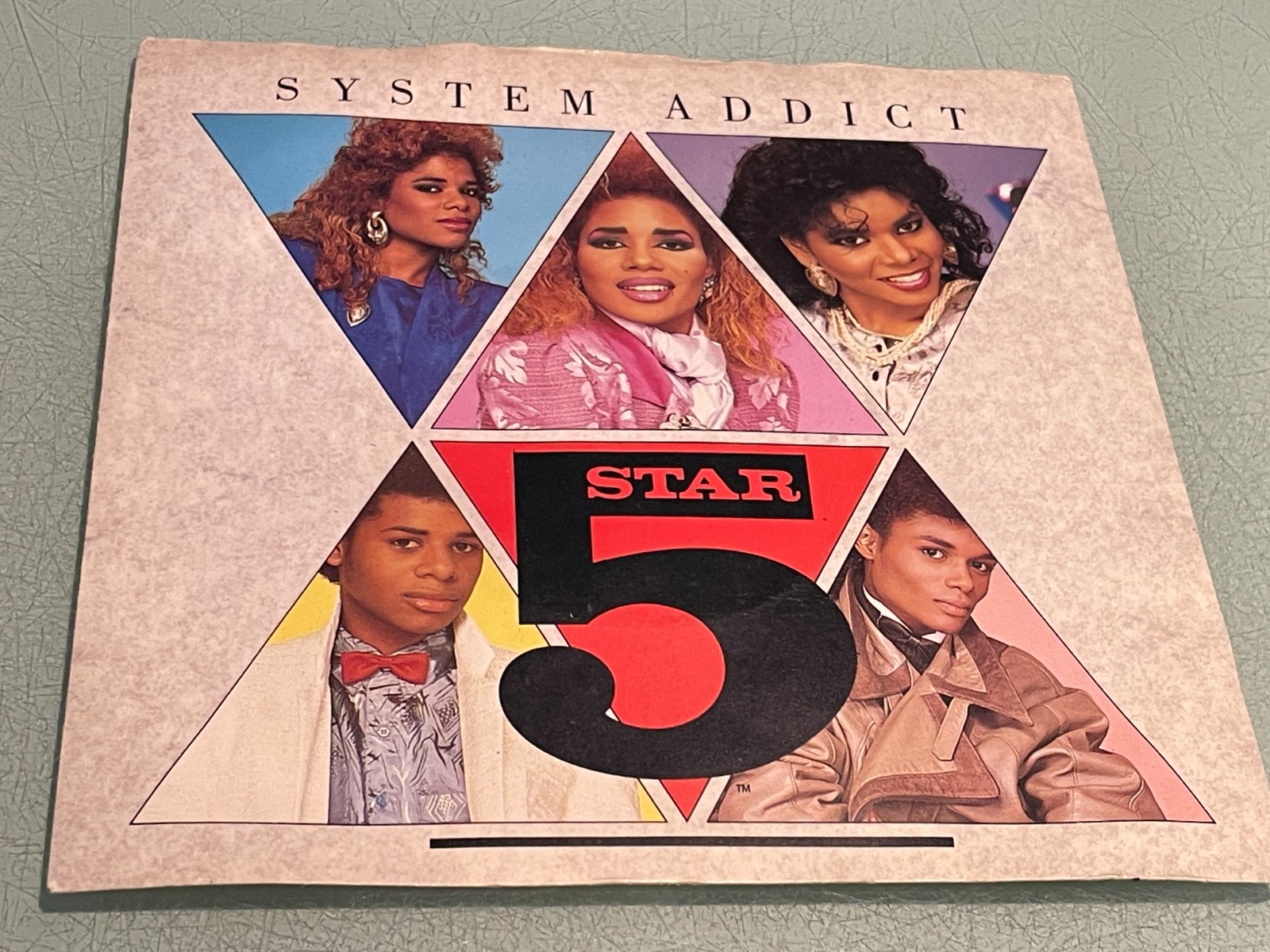 Five Star - System Addict - Pure Energy - Vinyl Record 7"" Single - 1985 5 Star