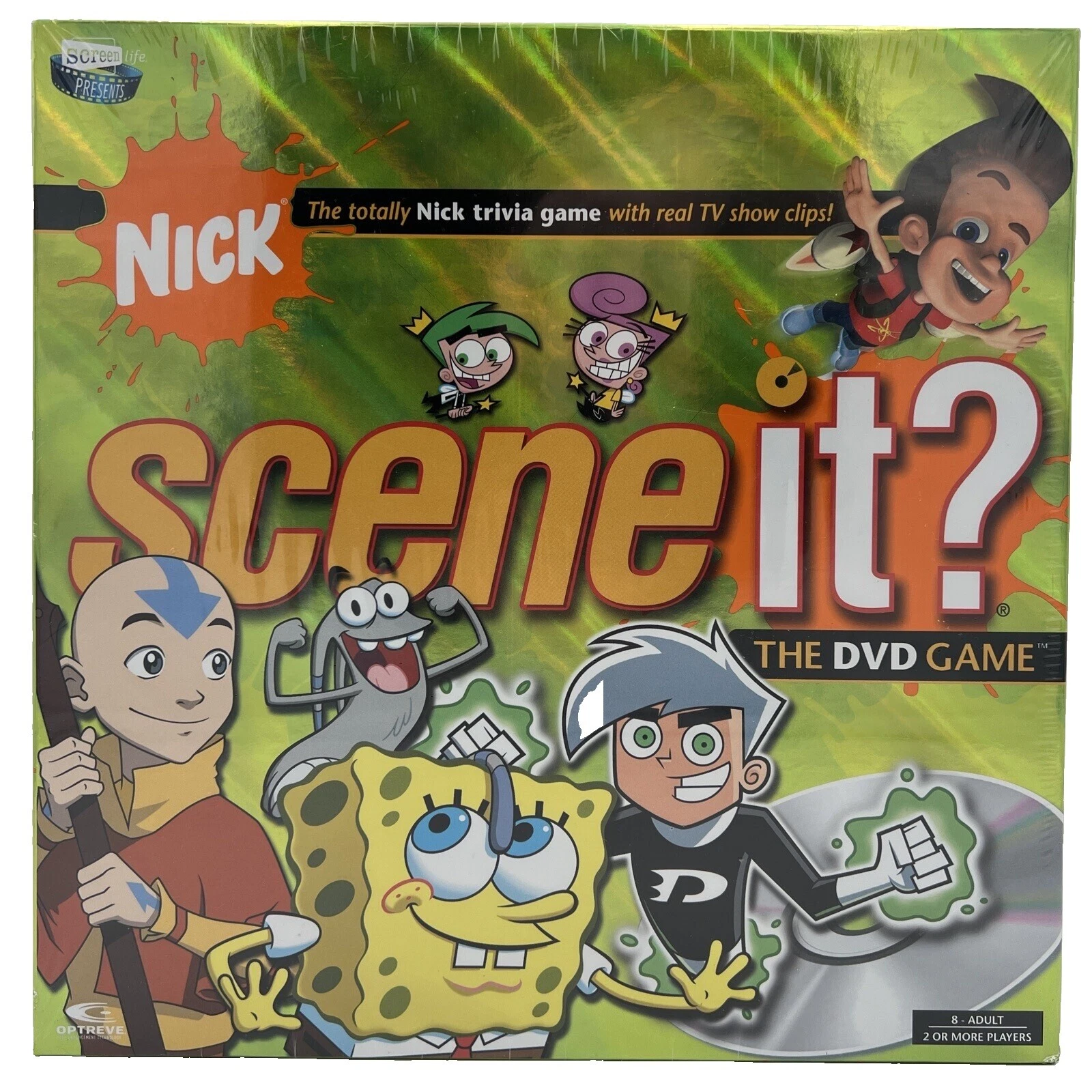 SpongeBob SquarePants 2006 Contemporary Manufacture Board & Traditional Games