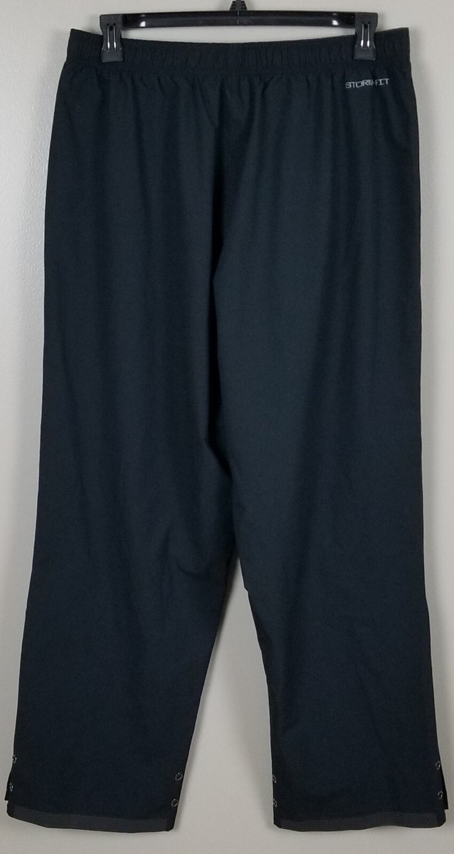 NIKE STORM-FIT WATERPROOF RAIN TRAINING PANTS BLACK RARE DA4984