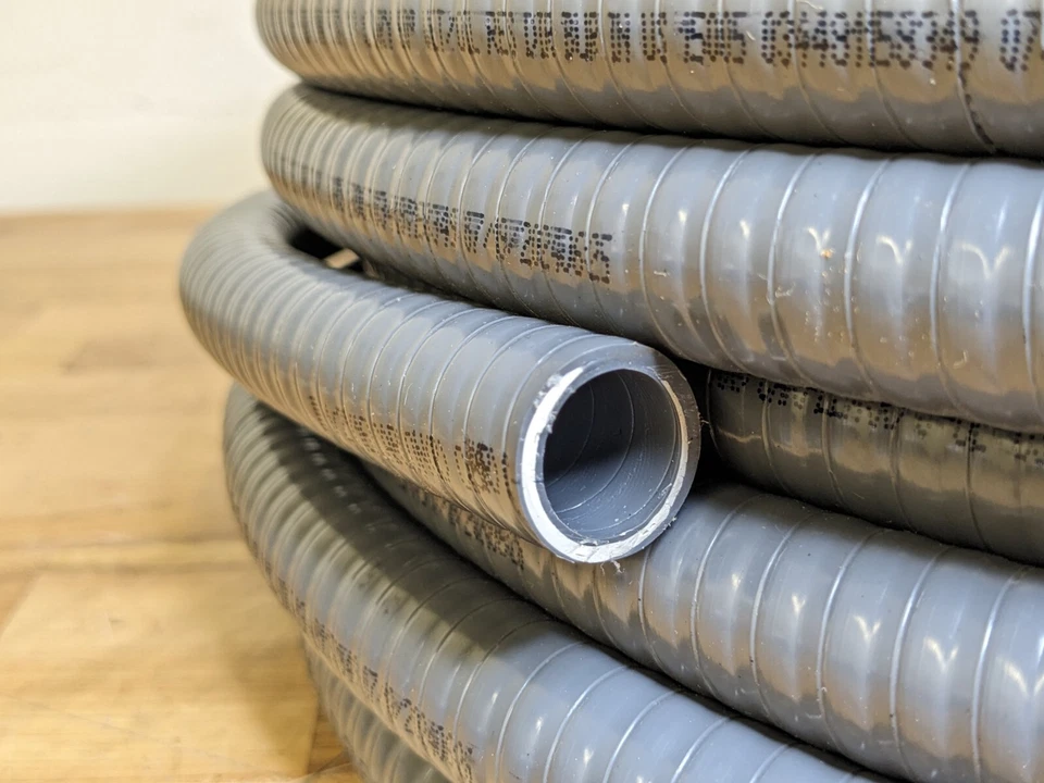 Carlon 15005 Carflex Liquidtight Flexible Non-Metallic Conduit 1/2" Approx 80 Ft - Image 3 of 4