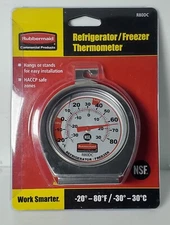 Rubbermaid  Commercial Thermomet Refrigerator/Freezer FGR80DC *READ*
