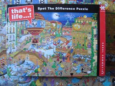 PUZZLE (1000) CANAL COMMOTION (Thats Life Spo...