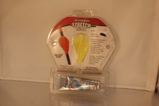 BOHNING STRETCH FLEX FLETCHINGS SLIDE ON WITH ADHESIVE 6 PACK BRIGHT YELLOW