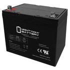 Mighty Max 12V 75Ah Replacement Battery for AGM BCI Group 65 Car, Truck