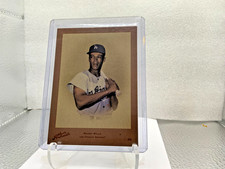 MAURY WILLS  2005 /60 Donruss Studio Portraits ZENITH RED COLOR SP-96