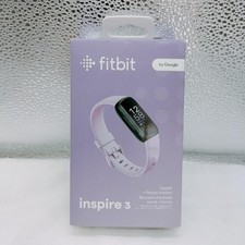 Fitbit Inspire 3 Quartz Unisex Smartwatch Used 3-Month Warranty