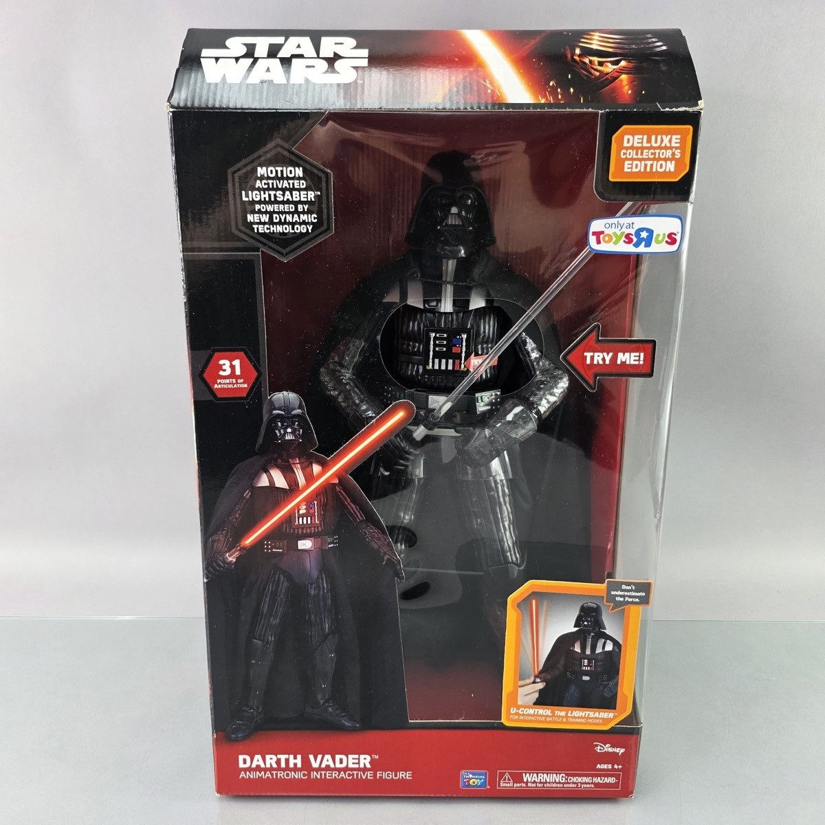 【超希少・一点物】xHohenlaeacium 'Darth Vader' Star Wars Darth Vader Animatronic Interactive Talking 17 Inch
