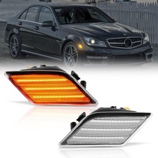 Front Fender Side Marker Light Assembly for 2008-2011M-ercedes W204 C250 C300 C