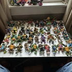 TMNT Vintage 90’s Toy Lot - 45 TMNT Figures And Vehicles- Used 1988-1992 turtles