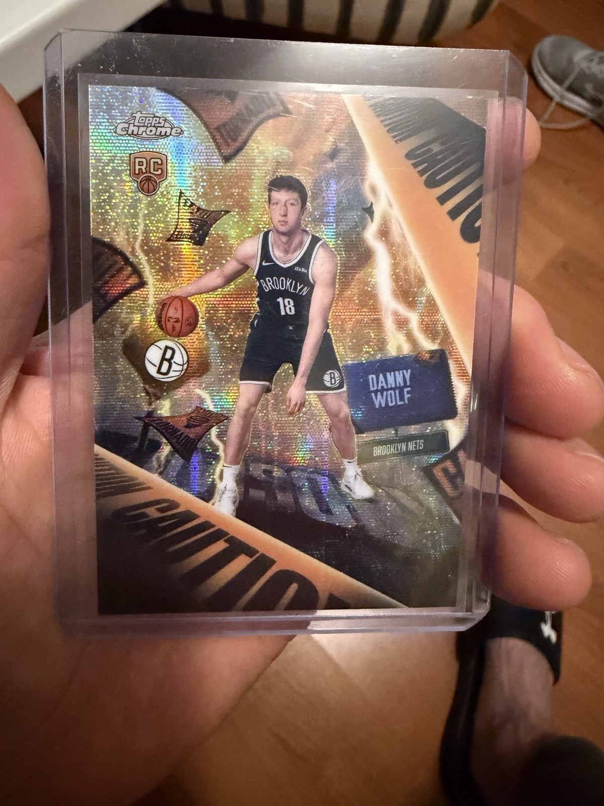 2025-26 Topps Chrome - Rookie Advisory Danny Wolf #AD-18 (RC) Case Hit SSP