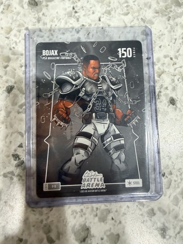 2026 Bo Jackson Battle Arena Bojax P-9 PSA Magazine Exclusive SP Steel 150 Power