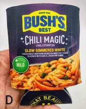 Bush's Best Chile MAGIC Baked Beans Mild 🌶️ Chili Coke Can Koozie Collectible 