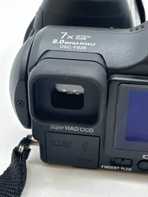 Sony Cyber-shot DSC-F828 8.0MP Digital Camera - Black for sale