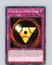 Yu-Gi-Oh TCG Pitch-Black Power Stone SR08-EN036 1st Edition Common Card NM