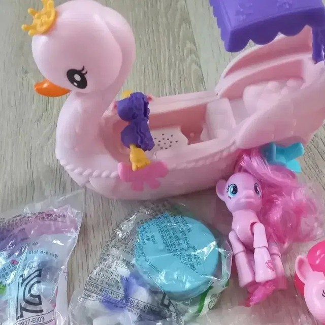 McDonald's Pink Piyama Collection Figurine Set 4pcs