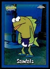 2025 Topps Chrome SpongeBob Blue #152 Sandals /150 *READ