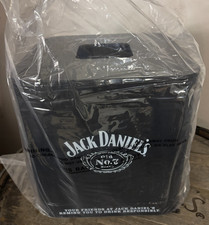 Jack Daniels Whiskey Kühler Schwarz Neu Eiswürfel Box Flaschen Behälter Bar Eis