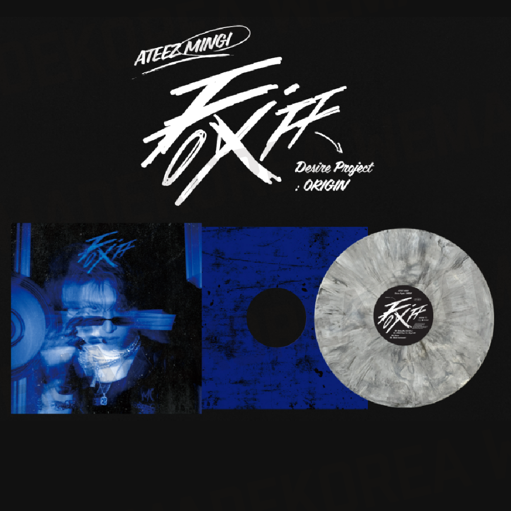 Pre-order ATEEZ MINGI FIX OFF Desire Project : ORIGIN Vinyl & SHOP
