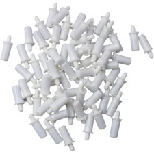 40pcs Shutter Repair Pins White Spring Loaded Plantation Shutter Maintenance ...