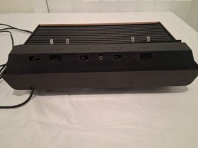 Vintage Atari 2600 Woodgrain 4-Switch Console CX-2600A Sunnyvale Tested Works