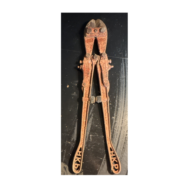 Vintage H.K. Porter Compound- lever Bolt Cutter (1) used