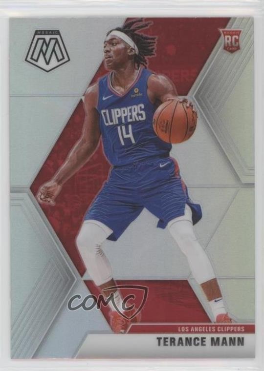 2019-20 Panini Mosaic Rookies Silver Prizm Terance Mann #246 Rookie RC 0s9t