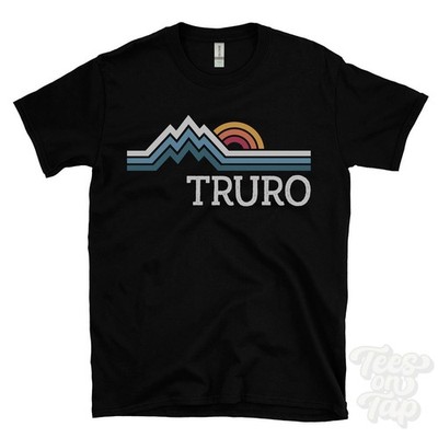 TRURO RETRO LOGO PARODY T-SHIRT england moresk