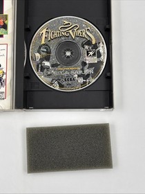 TESTED WORK Sega Saturn Fighters Megamix Fighting Vipers Video Game Lot Bundle