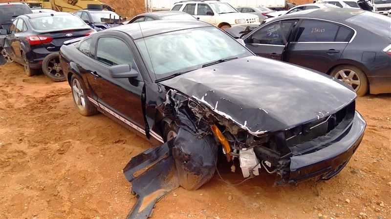 Driver Left Headlight Base V6 Halogen Fits 07-09 Ford Mustang OEM - Image 3 of 4