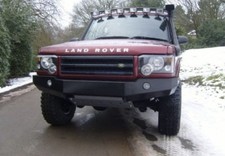 HEAVY DUTY FRONT BUMPER WITH FOG LIGHTS DISCOVERY 2 TD5 & V8