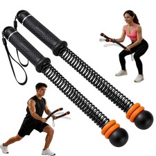 Cordless Battle Ropes for Home Gym  Adjustable Weight, Low Impact HIIT Strength
