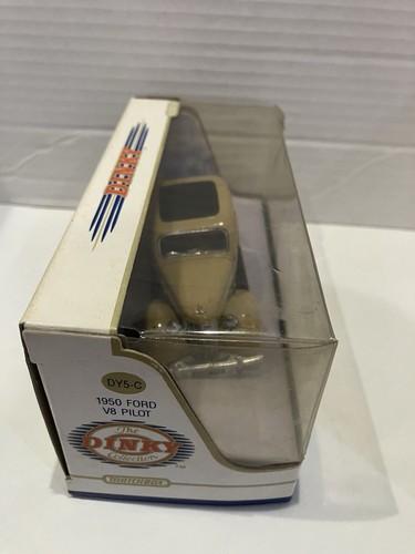 Matchbox Dinky DY5-C 1950 Ford V8 Pilot Saddlewood Boxed - Picture 4 of 24