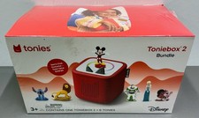 Disney Toniebox 2 Bundle with 6 Tonies   Sunset Red