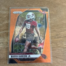2024 Panini Prizm Marvin Harrison Jr Orange Lazer