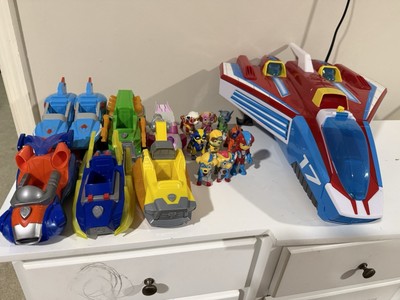 Paw Patrol sup Twins Super Paws: full set with Jet Playset