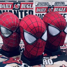 Christmas The Amazing Spider-Man 2 Helmet Faceshell Mask Cosplay Prop Halloween