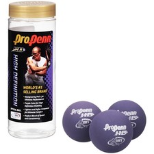 High-Definition Official Racquetballs, 3-Ball Pack, Tournament Grade