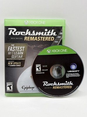 Rocksmith Remastered Xbox One 2014 Edition Ubisoft Game