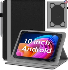 DETUOSI Universal 10 Inch Tablet Case,10.1 Inch Android Tablet Cover,