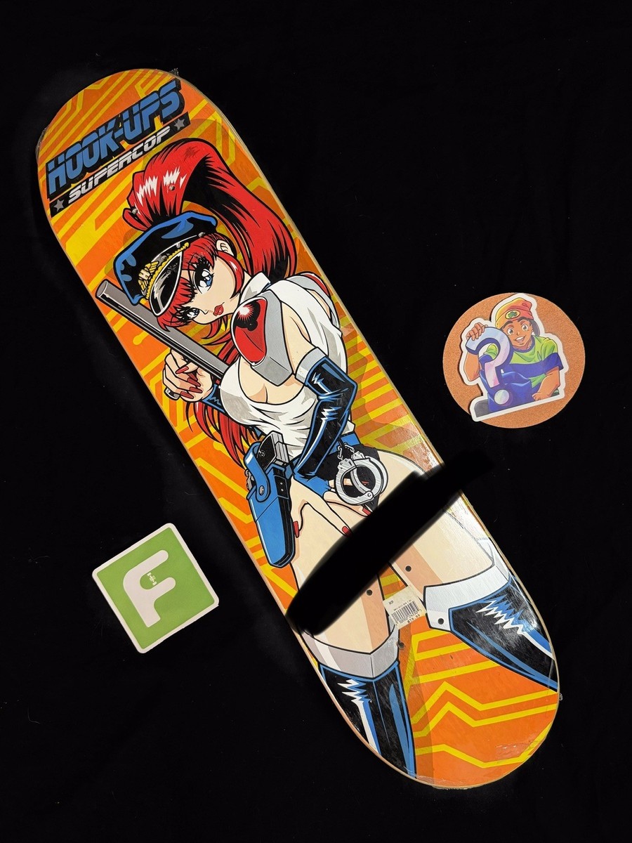 SUPER RARE Supercop OG Hookups Skateboard Deck Jeremy Klein