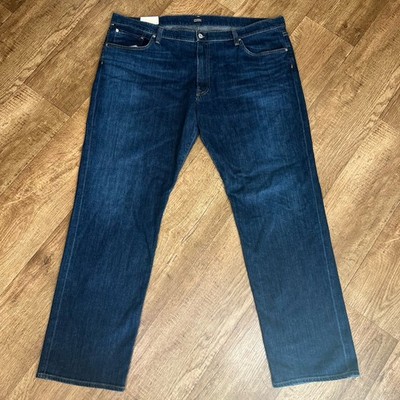 NWT Citizens Of Humanity Mens The Sid Jeans Size 46X34 Relaxed Straight Leg