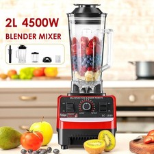 Table Top Blender Plastic Jug Food Blender Smoothie Maker Juicer Ice Crusher UK