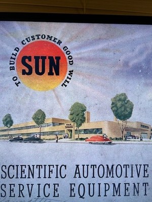 Oldtimer frühe Sonne Kfz Prüfgeräte Katalog 1946 Kopie