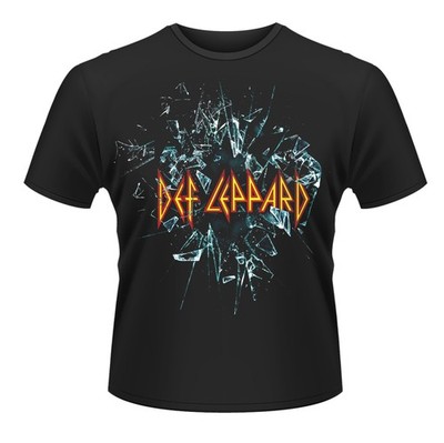 Def Leppard Logo Rock Joe Elliot Heavy Metal offiziell Männer T-Shirt Herren