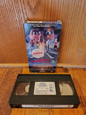 A Nightmare on Elm Street 3: Dream Warriors (VHS, 1987) First Release HTF Tested