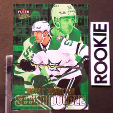 WYATT JOHNSTON 2022/23 Upper Deck Fleer Ultra Seeing Double #5 ROOKIE Stars