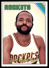 1975-76 Topps #49 Zaid Abdul-Aziz